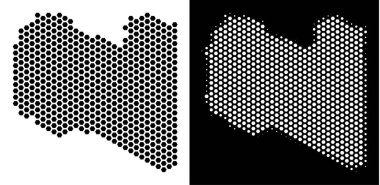 Libya harita petek soyutlama