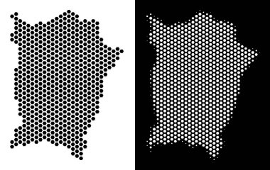 Penang Adası harita altıgen şeması