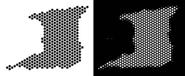 Trinidad ada harita Hex-kiremit düzeni