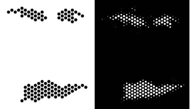 ABD Virgin Adaları altıgen mozaik harita