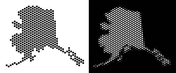 Alaska harita petek mozaik