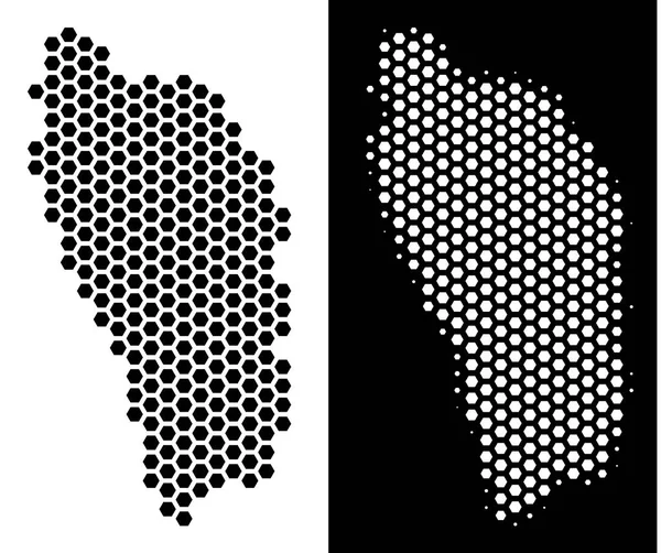 Dominika ada harita petek mozaik