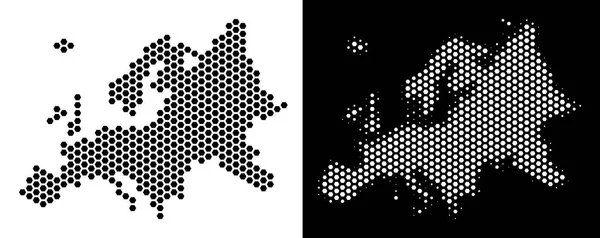 Europe harita petek mozaik