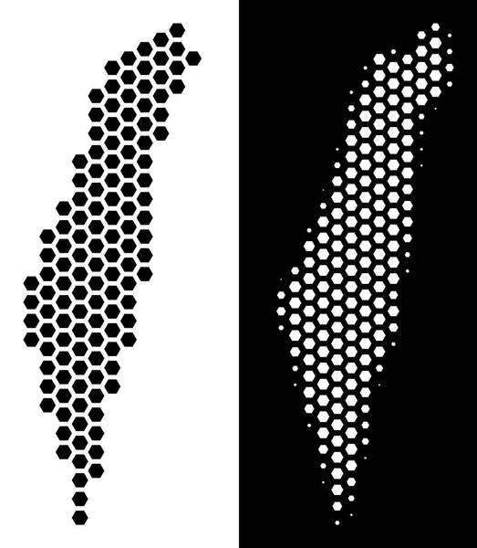 İsrail harita altıgen şeması