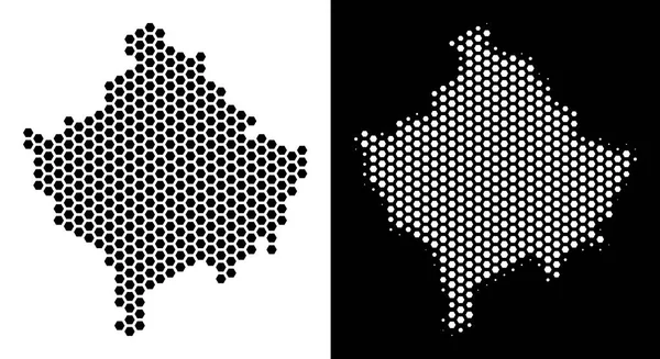 Kosova harita Hex-kiremit düzeni