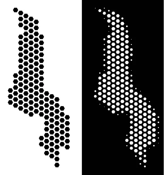 Malavi Haritası altıgen şeması