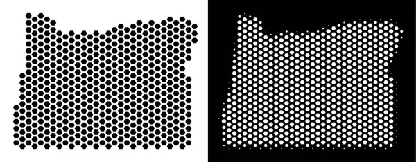 Oregon State harita altıgen şeması