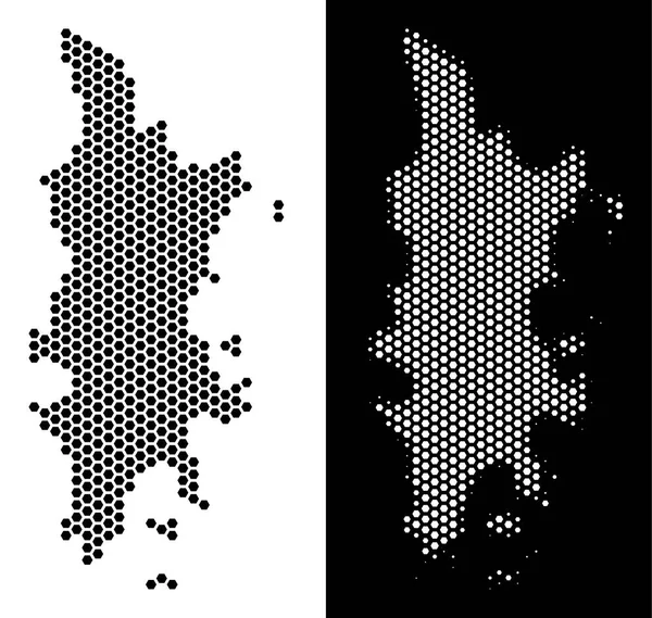 Phuket harita Hex-kiremit düzeni