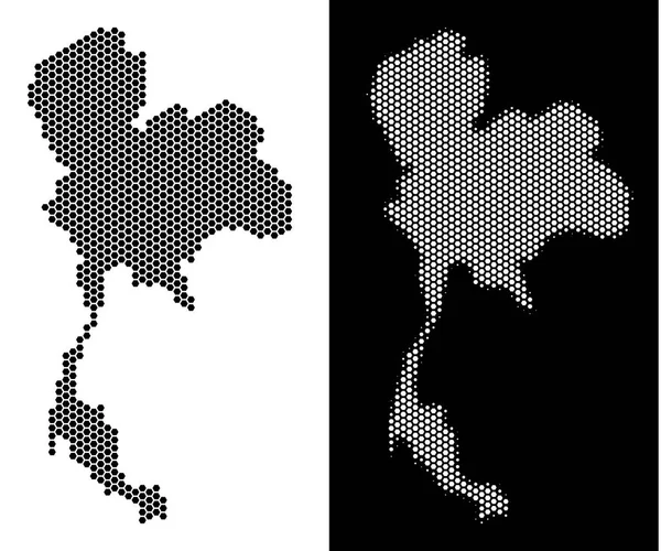 Tayland harita petek mozaik