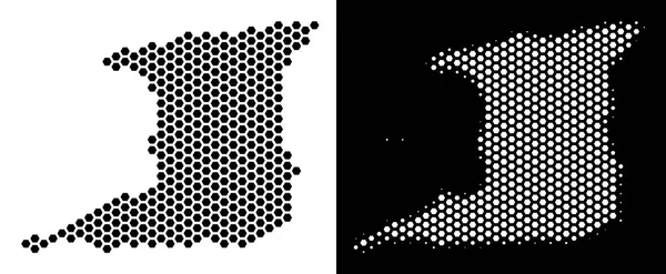 Trinidad ada harita Hex-kiremit düzeni