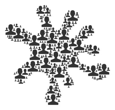 Splash mozaik müşteri simgeler