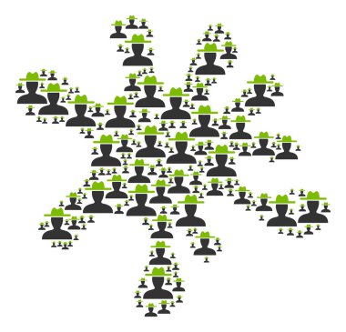 Şekil çiftçi simgeler leke