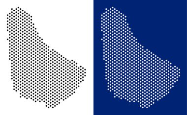 Nokta Barbados Haritası