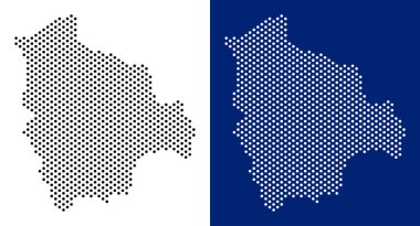 Nokta Bolivya Haritası