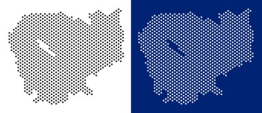 Nokta Kamboçya Haritası