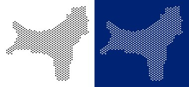 Noktalı Christmas Adası Haritası