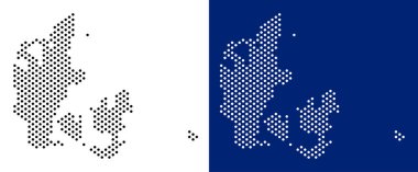 Nokta Danimarka harita