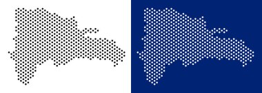 Nokta Dominik Cumhuriyeti Haritası