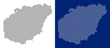 Noktalı Hainan Adası Haritası