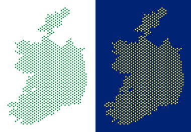 Nokta İrlanda Cumhuriyeti harita