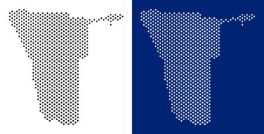 Nokta Namibya Haritası