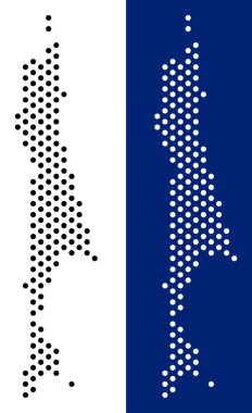 Nokta Sakhalin Adası Haritası