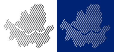 Nokta Seoul şehir haritası