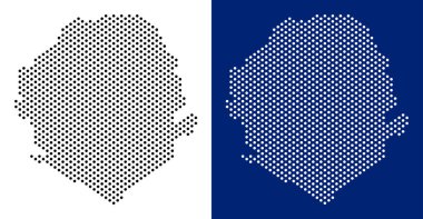 Nokta Sierra Leone Haritası