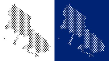 Noktalı Skyros Yunan Adası Haritası