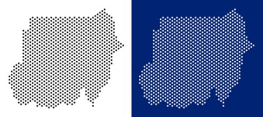 Noktalı Sudan Haritası