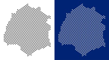 Nokta Thassos Yunan Adası Haritası