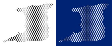 Nokta Trinidad ada Haritası