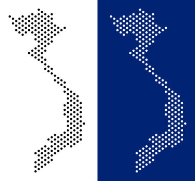 Nokta Vietnam Haritası