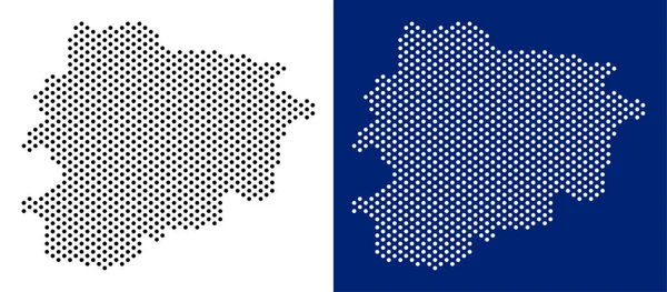 Nokta Andorra Haritası