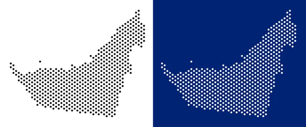 Nokta Arap Emirlikleri harita