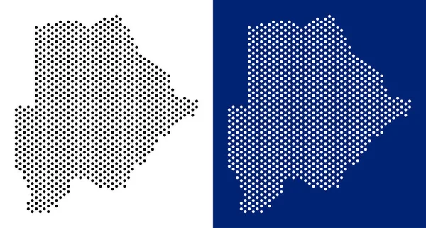 Nokta Botsvana Haritası