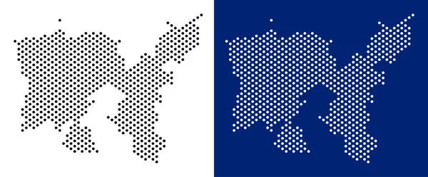 Nokta Limnos Yunan Adası Haritası