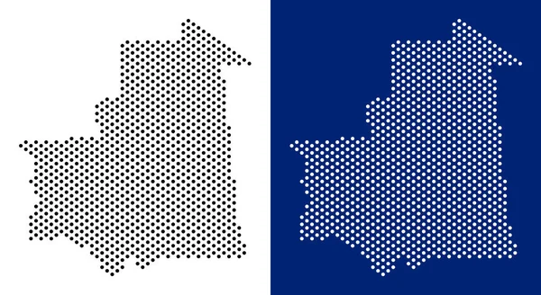 Nokta Moritanya Haritası