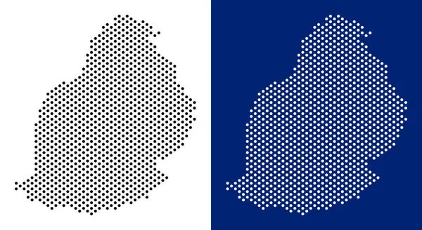 Nokta Mauritius Adası Haritası