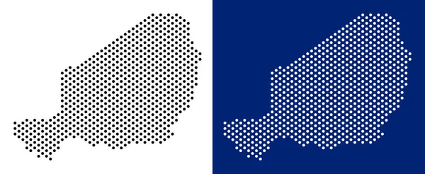 Noktalı Nijer Haritası