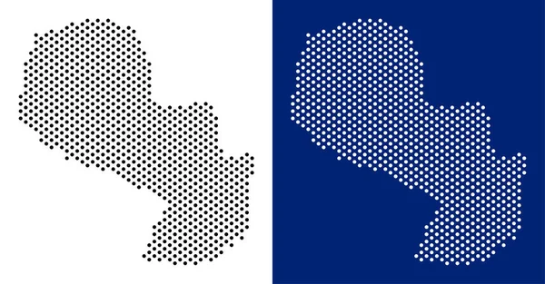 Nokta Paraguay Haritası