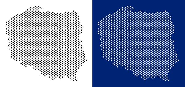 Nokta Polonya harita