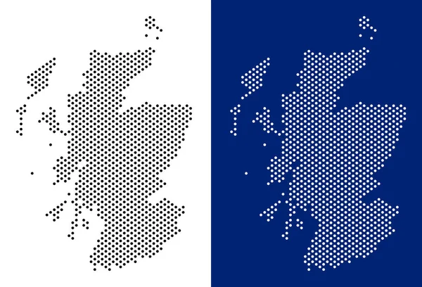 Noktalı İskoçya Haritası