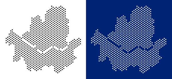 Nokta Seoul şehir haritası