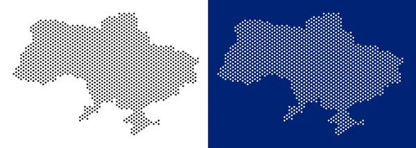 Crimea noktalı Ukrayna Haritası