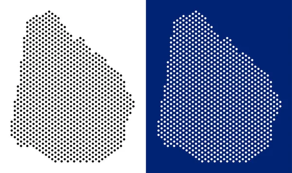 Nokta Uruguay Haritası