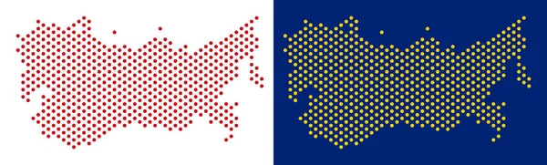 Noktalı SSCB harita