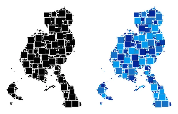 Mavi varyant ile nokta: Veraguas il Haritası