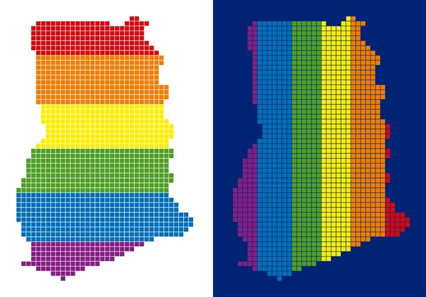Gana harita noktalı spektrum piksel