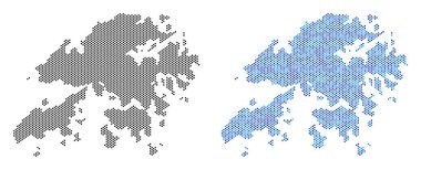 Nokta Hong Kong harita soyutlamalar